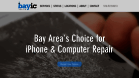 What Bayicrepair.com website looked like in 2019 (4 years ago)
