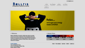 What Bellris.com website looked like in 2019 (5 years ago)