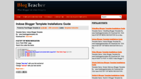What Blogteacher.net website looked like in 2019 (5 years ago)