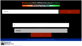 What Bengali-mp3.net website looked like in 2019 (4 years ago)
