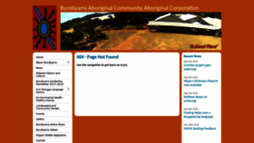 What Bundiyarra.org.au website looked like in 2019 (4 years ago)