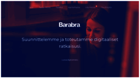 What Barabra.fi website looked like in 2019 (4 years ago)