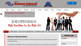 What Businessinfotech.in website looked like in 2019 (4 years ago)