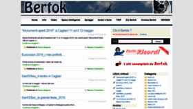 What Bertok.info website looked like in 2019 (4 years ago)