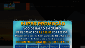 What Balonismoaventura.com.br website looked like in 2019 (4 years ago)