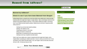 What Bannedcheck.com website looked like in 2019 (4 years ago)
