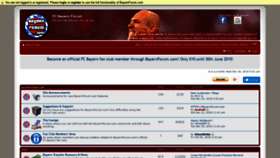 What Bayernforum.com website looked like in 2019 (4 years ago)