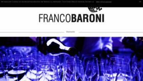What Baroni.de website looked like in 2019 (4 years ago)