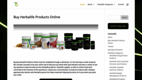 What Buyherbalproductsonline.com website looked like in 2019 (4 years ago)