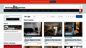 What Bucharestapartment.net website looked like in 2019 (5 years ago)