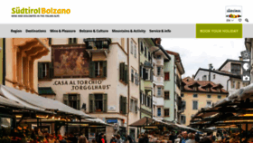 What Bolzanosurroundings.info website looked like in 2019 (4 years ago)
