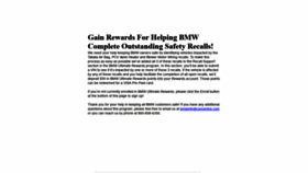 What Bmwultimaterewards.com website looked like in 2019 (4 years ago)