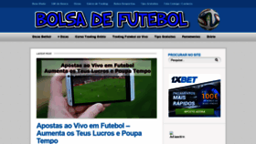 What Bolsadefutebol.com website looked like in 2019 (4 years ago)