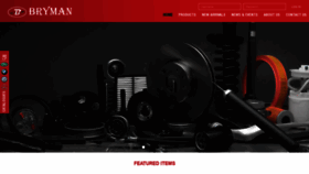 What Bryman.info website looked like in 2019 (6 years ago)