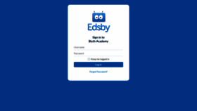 What Blyth.edsby.com website looked like in 2019 (4 years ago)