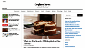What Blogs.orgfree.com website looked like in 2019 (4 years ago)