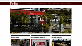 What Brasseriefelix.com website looked like in 2019 (5 years ago)