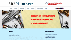 What Br2-plumbers-boiler-repairs.co.uk website looked like in 2019 (4 years ago)