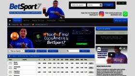 What Betsport7.bet website looked like in 2019 (4 years ago)