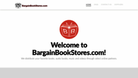 What Bargainbookstores.com website looked like in 2019 (4 years ago)