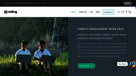 What Barracudacampus.com website looked like in 2019 (4 years ago)