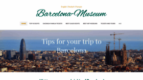 What Barcelona-museum.com website looked like in 2019 (4 years ago)