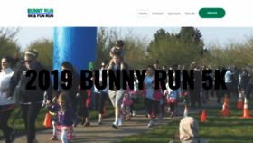 What Bunnyruncolumbus.com website looked like in 2019 (4 years ago)