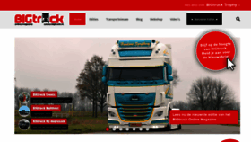 What Bigtruck.nl website looked like in 2019 (4 years ago)