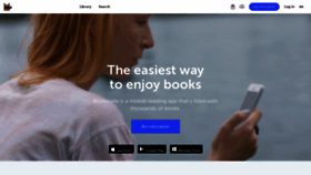 What Bookmate.com website looked like in 2019 (4 years ago)