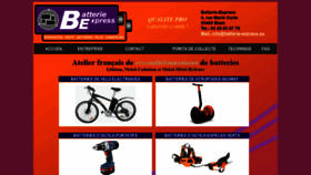 What Batterie-express.eu website looked like in 2019 (4 years ago)