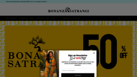 What Bonanzasatrangi.com website looked like in 2019 (4 years ago)