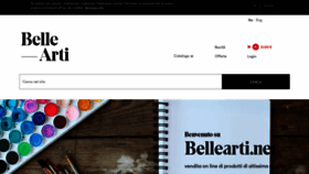 What Bellearti.net website looked like in 2019 (4 years ago)