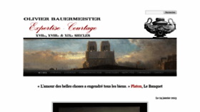 What Bauermeister.ch website looked like in 2019 (4 years ago)