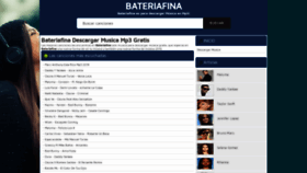 What Bateriafina.ws website looked like in 2019 (4 years ago)