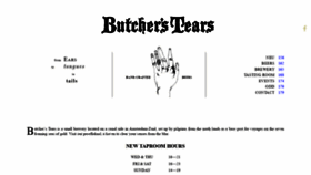 What Butchers-tears.com website looked like in 2019 (4 years ago)