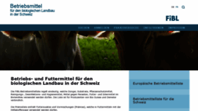What Betriebsmittelliste.ch website looked like in 2019 (4 years ago)