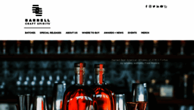What Barrellbourbon.com website looked like in 2019 (4 years ago)
