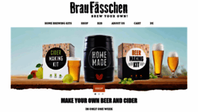 What Brewbarrel.com website looked like in 2019 (6 years ago)