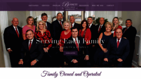 What Bennettfuneralservice.com website looked like in 2019 (4 years ago)