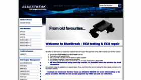 What Bluestreak.co.uk website looked like in 2019 (4 years ago)
