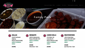 What Bakersribs.com website looked like in 2019 (4 years ago)