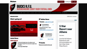 What Bucksrfu.co.uk website looked like in 2019 (4 years ago)