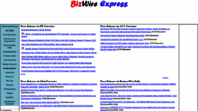 What Bizwireexpress.com website looked like in 2019 (4 years ago)