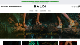What Baldishoes.com website looked like in 2019 (4 years ago)