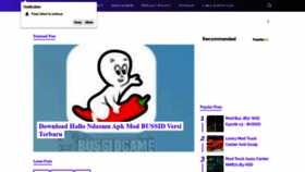 What Bussidgame.com website looked like in 2019 (4 years ago)