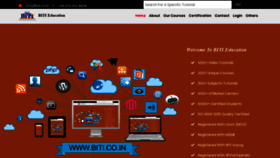 What Biti.co.in website looked like in 2019 (4 years ago)