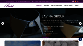 What Bavinacorp.com website looked like in 2019 (4 years ago)