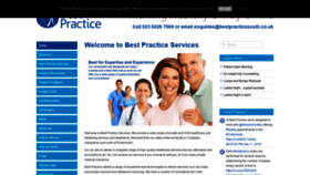 What Bestpracticesouth.co.uk website looked like in 2019 (4 years ago)
