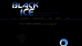 What Blackiceoverdrive.com website looked like in 2019 (4 years ago)