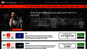What Bukmacherskieonline.pl website looked like in 2019 (4 years ago)